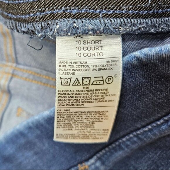 Old Navy Womens Size 0 Short Rockstar Skinny Pull On Denim Blue Jeans Jeggings - Picture 5 of 10